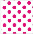 POLKA DOT HOT PINK Sheet Tissue Paper